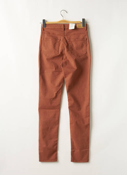 Pantalon slim maro KANOPE femeie
