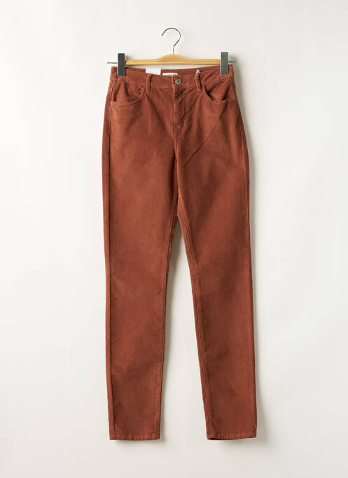Pantalon slim maro KANOPE femeie