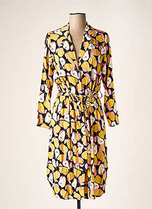 Rochie midi galben COMPAÑIA FANTASTICA femeie