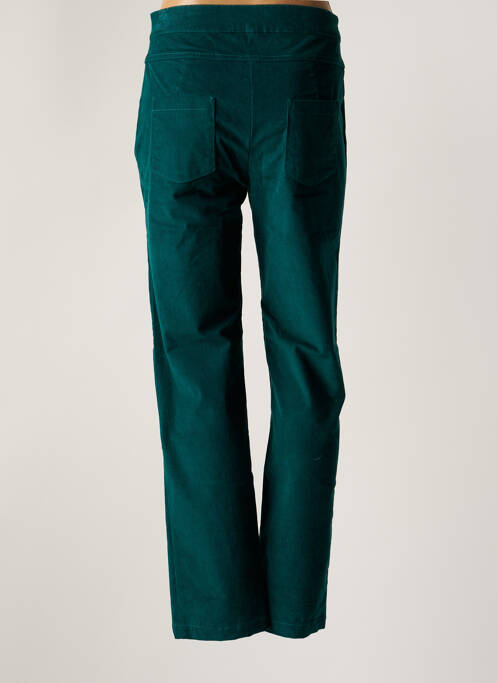 Pantalon drept verde PRINCESSE NOMADE femeie