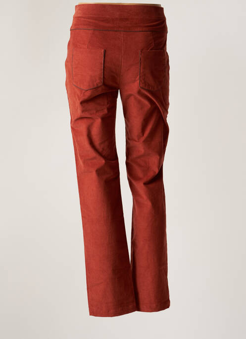 Pantalon drept maro PRINCESSE NOMADE femeie