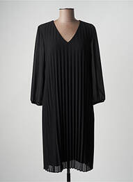 Rochie midi croială fluidă mâneci lungi negru STREET ONE femeie