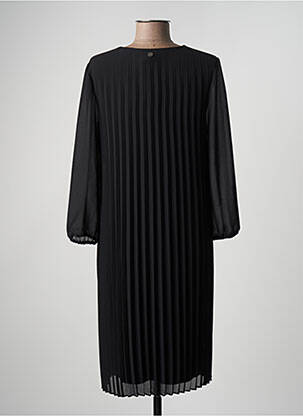 Rochie midi croială fluidă mâneci lungi negru STREET ONE femeie