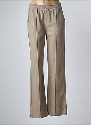 Pantalon drept elasticitate mărime normală bej GEISHA femeie