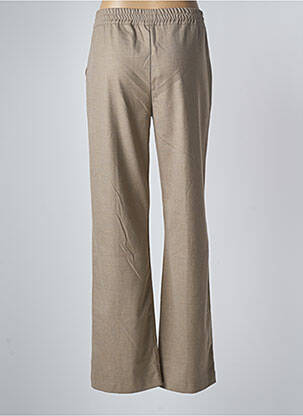Pantalon drept elasticitate mărime normală bej GEISHA femeie