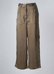 Pantalon cargo buzunare mărime normală verde NEKANE femeie