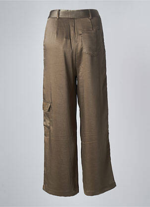 Pantalon cargo buzunare mărime normală verde NEKANE femeie