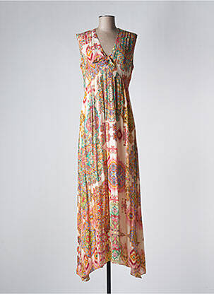 Rochie lungă portocaliu VALERIE KHALFON femeie