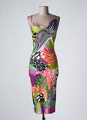 Rochie midi roz FRACOMINA femeie