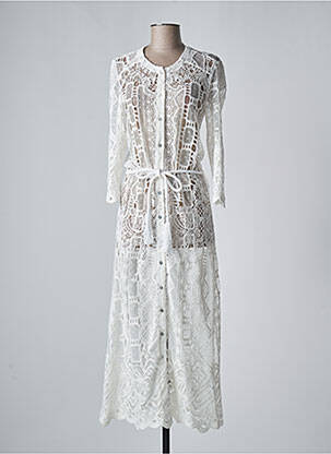 Rochie lungă bej VALERIE KHALFON femeie