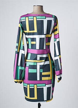 Rochie scurtă mâneci lungi mâneci lungi verde FRACOMINA femeie