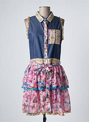 Rochie scurtă albastru AMUSE femeie