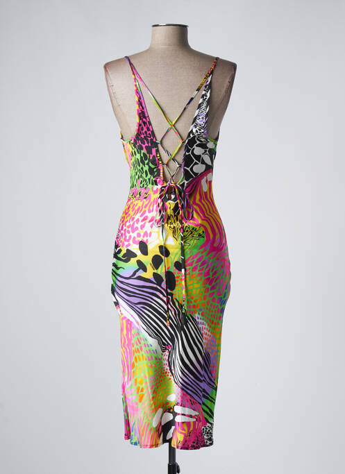 Rochie midi roz FRACOMINA femeie