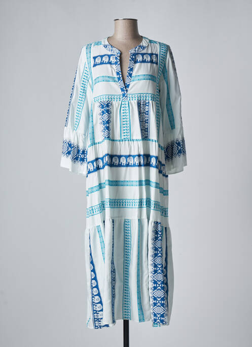 Rochie lungă albastru VALERIE KHALFON femeie