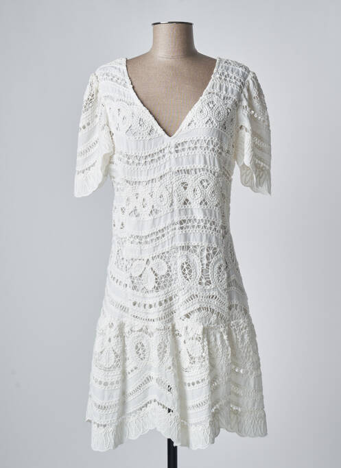 Rochie scurtă bej VALERIE KHALFON femeie