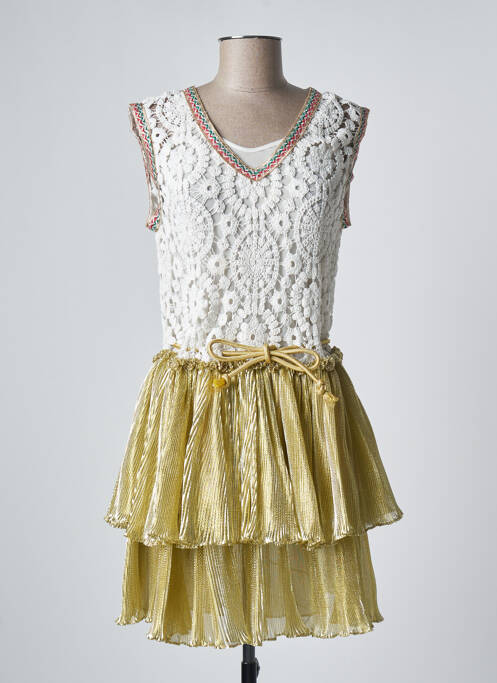 Rochie scurtă bej AMUSE femeie