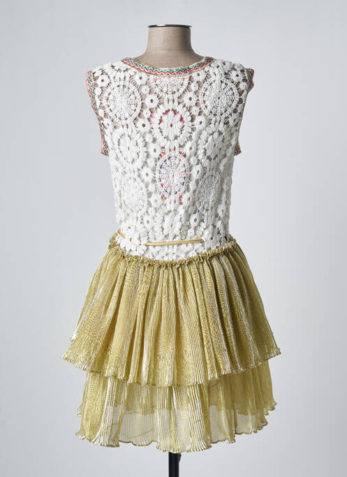 Rochie scurtă bej AMUSE femeie