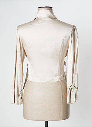 Jachete casual buzunare bej TRICOT CHIC femeie
