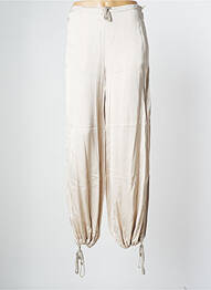 Pantalon drept mărime normală mărime normală bej TRICOT CHIC femme