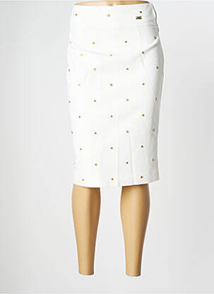 Fustă midi bej CAVALLI femeie