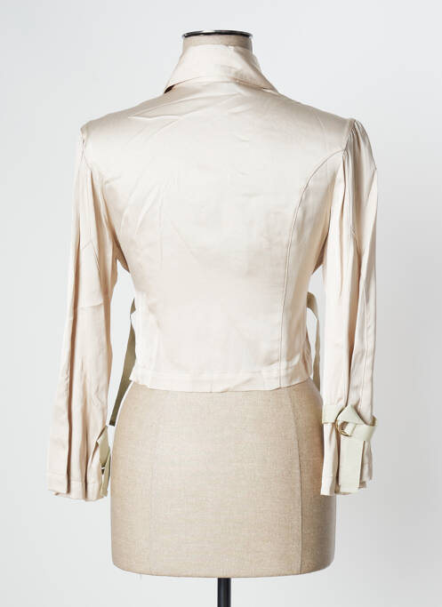 Jachete casual bej TRICOT CHIC femeie