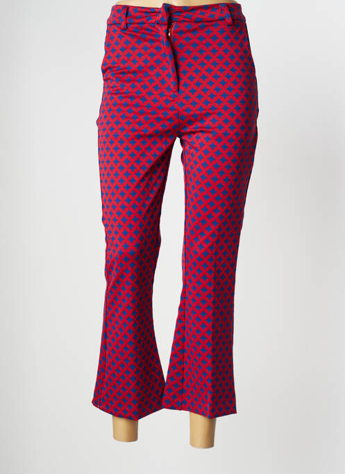 Pantalon trei sferturi roșu FRACOMINA femeie