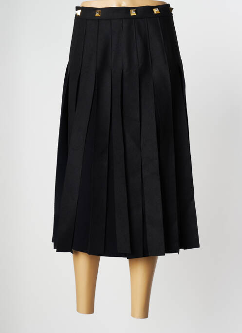 Fustă midi negru CAVALLI femeie