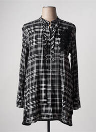 Tunică mâneci lungi guler de bluză negru MARINA SPORT femme