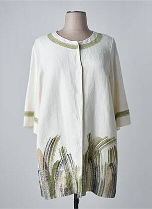 Jachete elegante bej MARINA RINALDI femeie