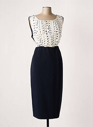 Rochie midi albastru MARINA RINALDI femeie