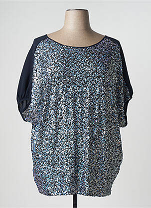 Top albastru PERSONA BY MARINA RINALDI femeie