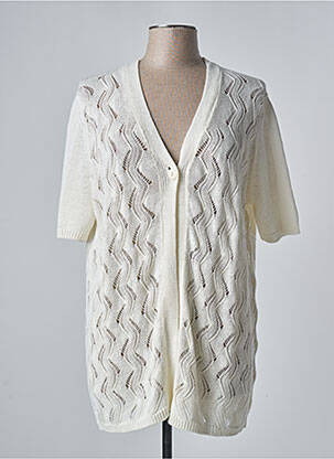 Vestă cu mâneci scurte bej VOYAGE BY MARINA RINALDI femeie