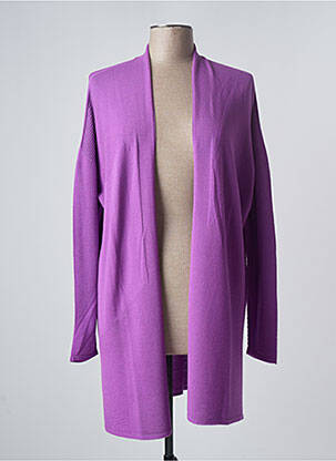 Vestă cu mâneci lungi violet MARINA RINALDI femeie