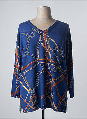 Pulover tunică albastru MARINA SPORT femeie