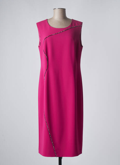 Rochie midi roz MARINA RINALDI femeie