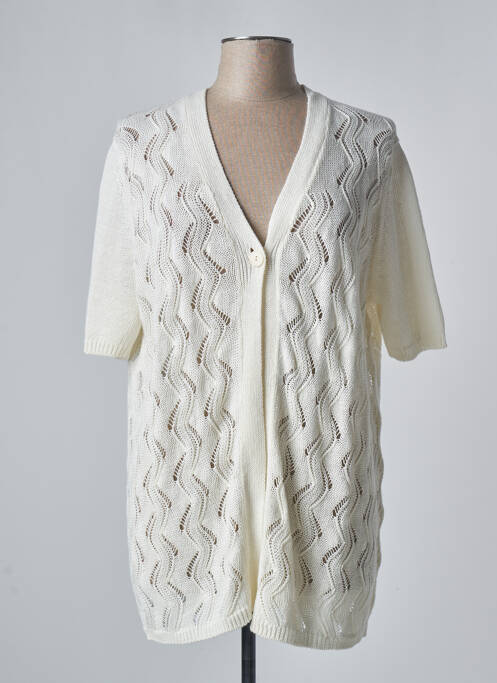 Vestă cu mâneci scurte bej VOYAGE BY MARINA RINALDI femeie