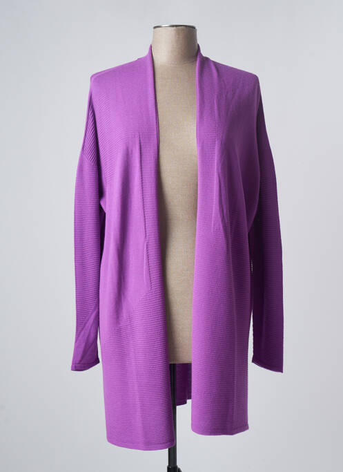 Vestă cu mâneci lungi violet MARINA RINALDI femeie