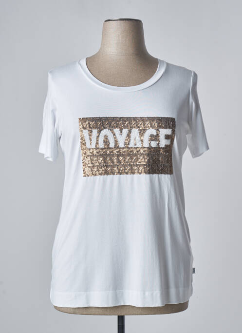 Top alb VOYAGE BY MARINA RINALDI femeie