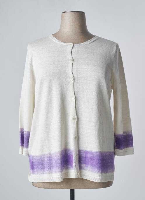 Vestă cu mâneci lungi bej VOYAGE BY MARINA RINALDI femeie