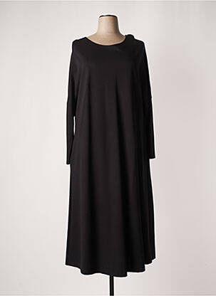 Rochie lungă mâneci lungi mâneci lungi negru MARINA RINALDI femeie