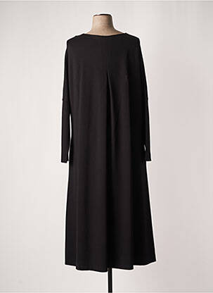 Rochie lungă mâneci lungi mâneci lungi negru MARINA RINALDI femeie