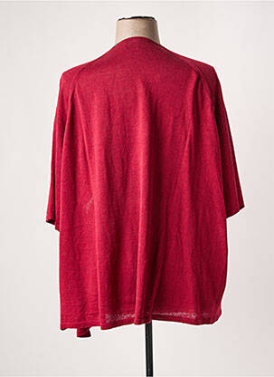 Vestă cu mâneci scurte croială dreaptă roșu PERSONA BY MARINA RINALDI femeie