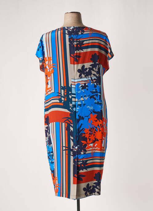 Rochie midi albastru MARINA RINALDI femeie