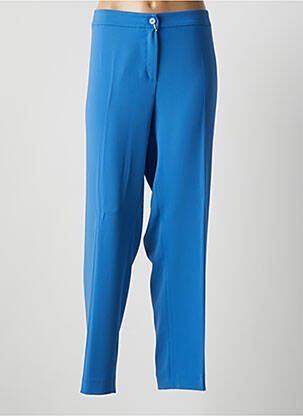 Pantalon slim talie elastică mărime normală albastru PERSONA BY MARINA RINALDI femeie