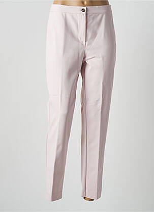Pantalon slim talie elastică mărime normală roz MARINA RINALDI femeie