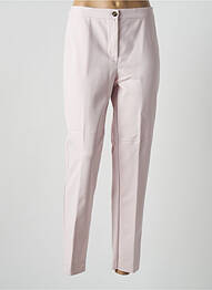 Pantalon slim talie elastică mărime normală roz MARINA RINALDI femme