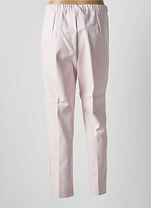 Pantalon slim talie elastică mărime normală roz MARINA RINALDI femeie