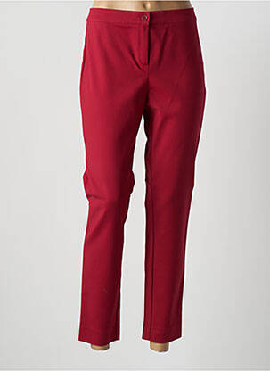 Pantalon slim roșu MARINA RINALDI femeie