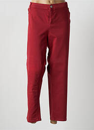Pantalon drept elasticitate mărime normală roșu MARINA SPORT femme