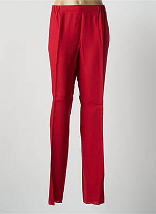 Pantalon slim roșu MARINA RINALDI femeie